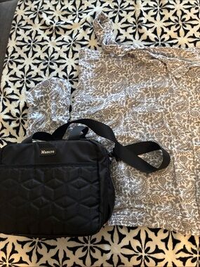 Nursing cover & hands free nursing pump bag